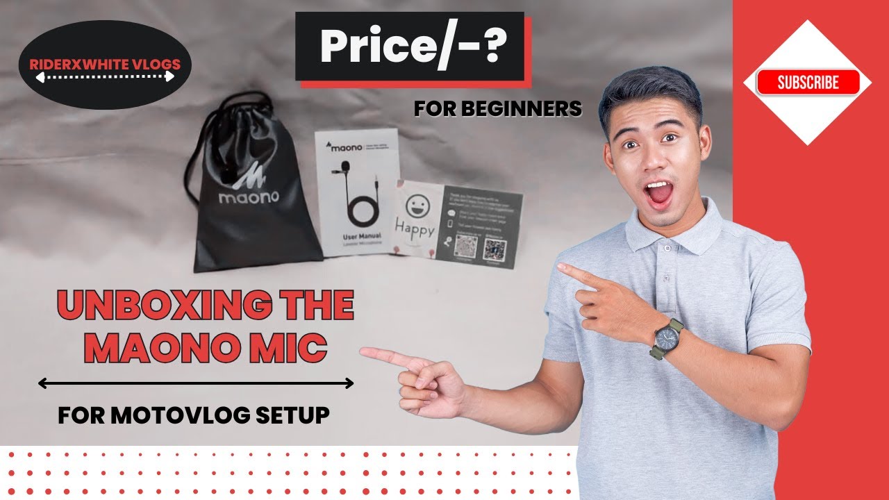 Maono Mic Unboxing:GameChanger for DJI Action 4 cam Audio?#automobile #maonomic #bestmicforvlogging