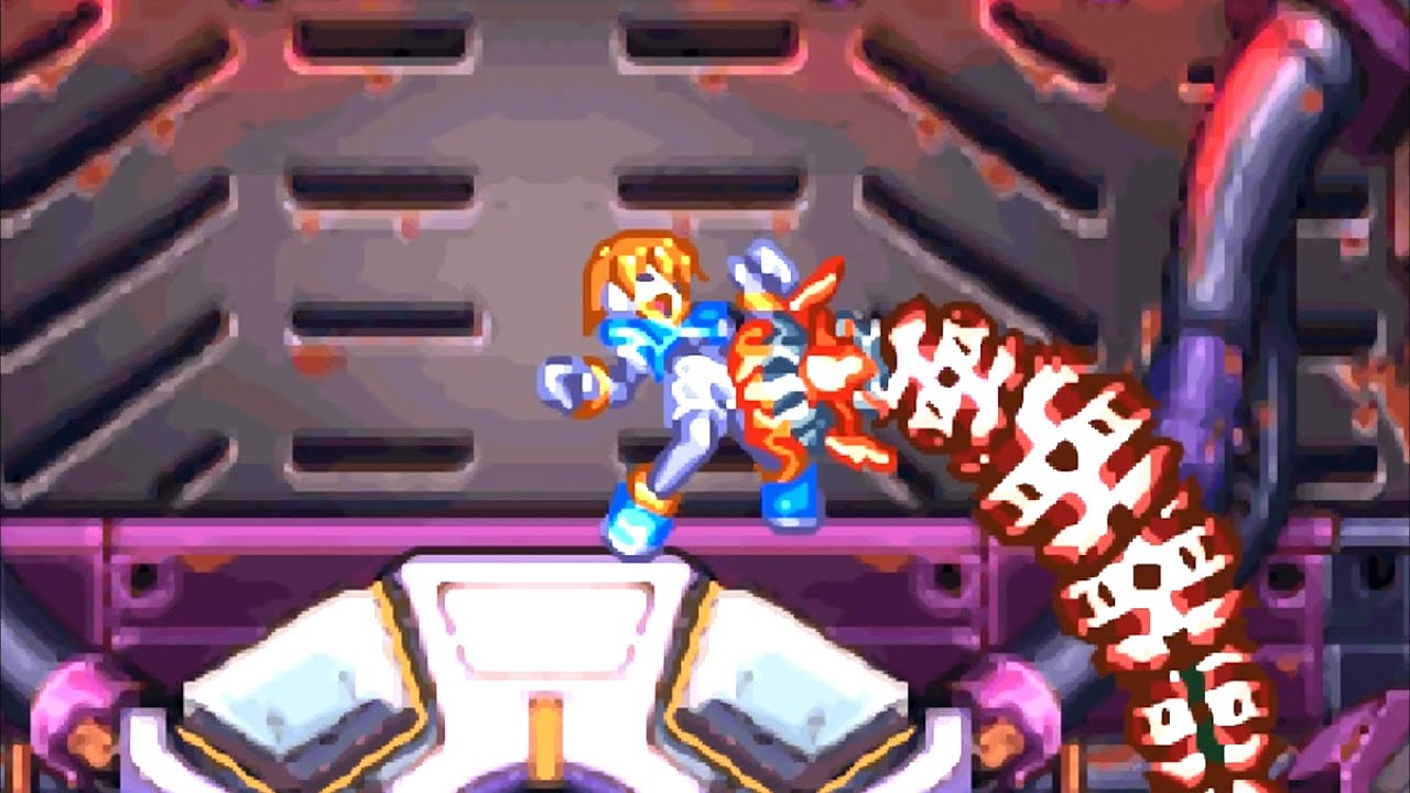 触手に吸われるエール【ロックマンZX】