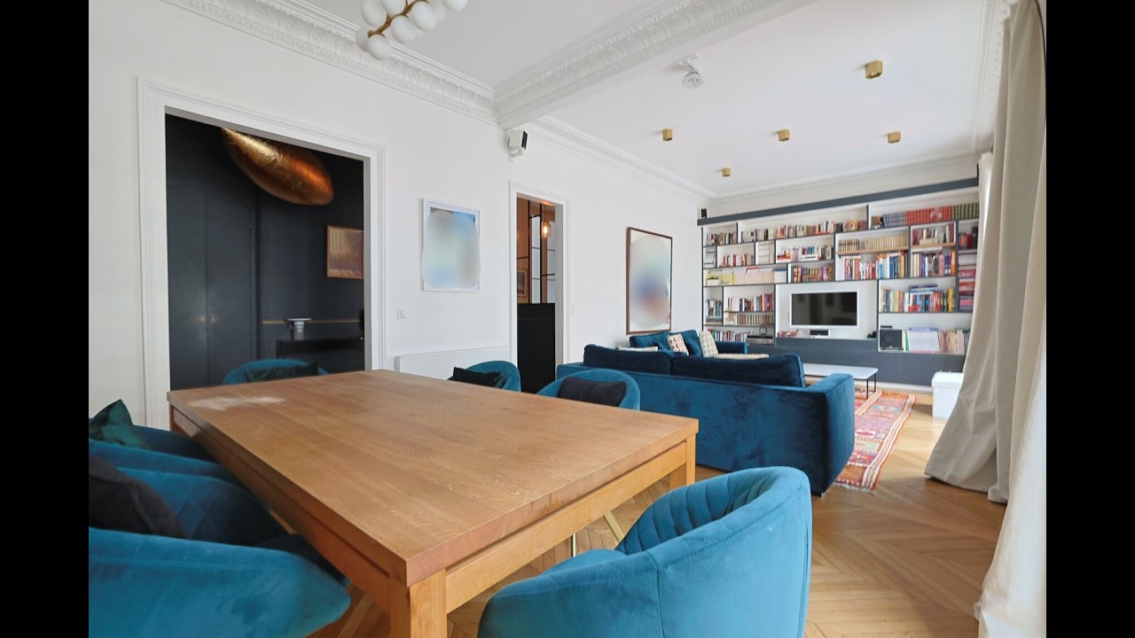 Avenue du Colonel Bonnet - Paris 16 - 105 sqm - 2BR - furnished