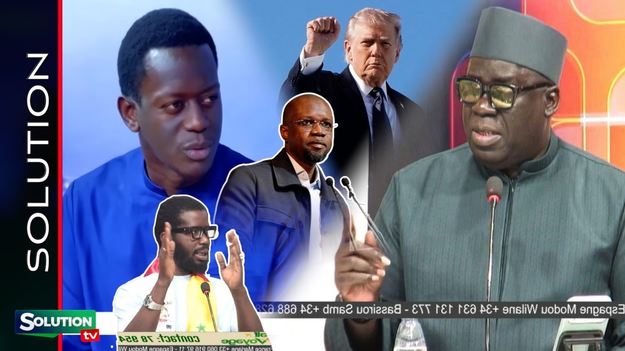 TRUMP EST UN HOMME DE PAIX SONKO WAROUL WONE...SA NDIOGOU CORRIGE ARONA NIANG...NA ANDI PREUVES...