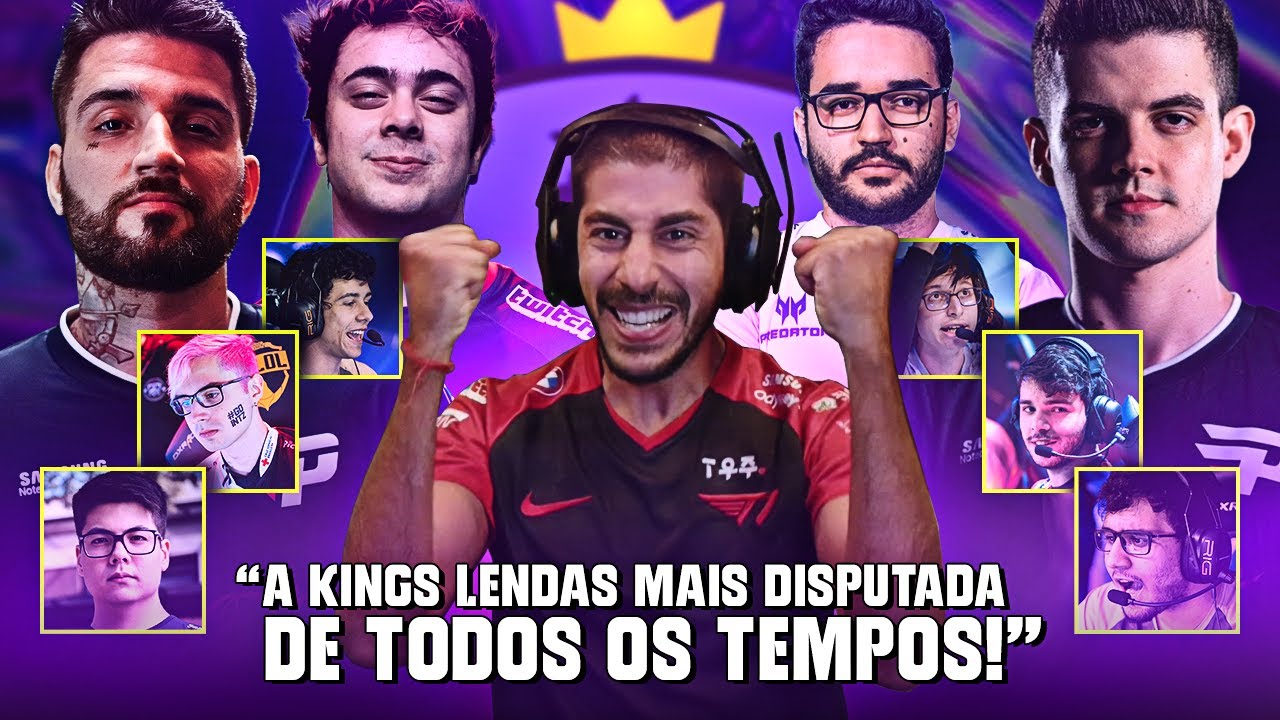 NOVA KINGS LENDAS COM BRTT, YODA, KAMI, TAKESHI E OUTROS CAPITÃES