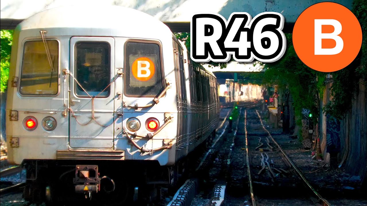 ⁴ᴷ⁶⁰ R46s Running on the B Line!