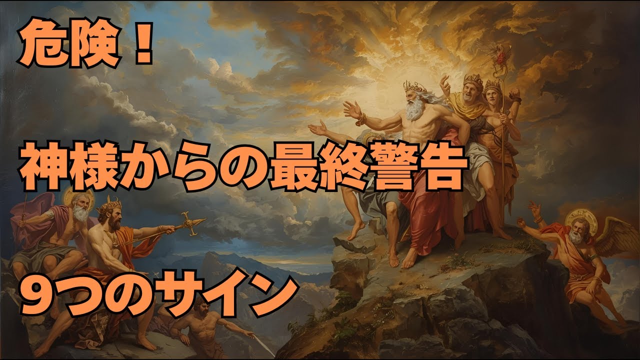 神様が人生を強制終了させる9つの警告サイン【 神様 強制終了 人生 スピリチュアル 】