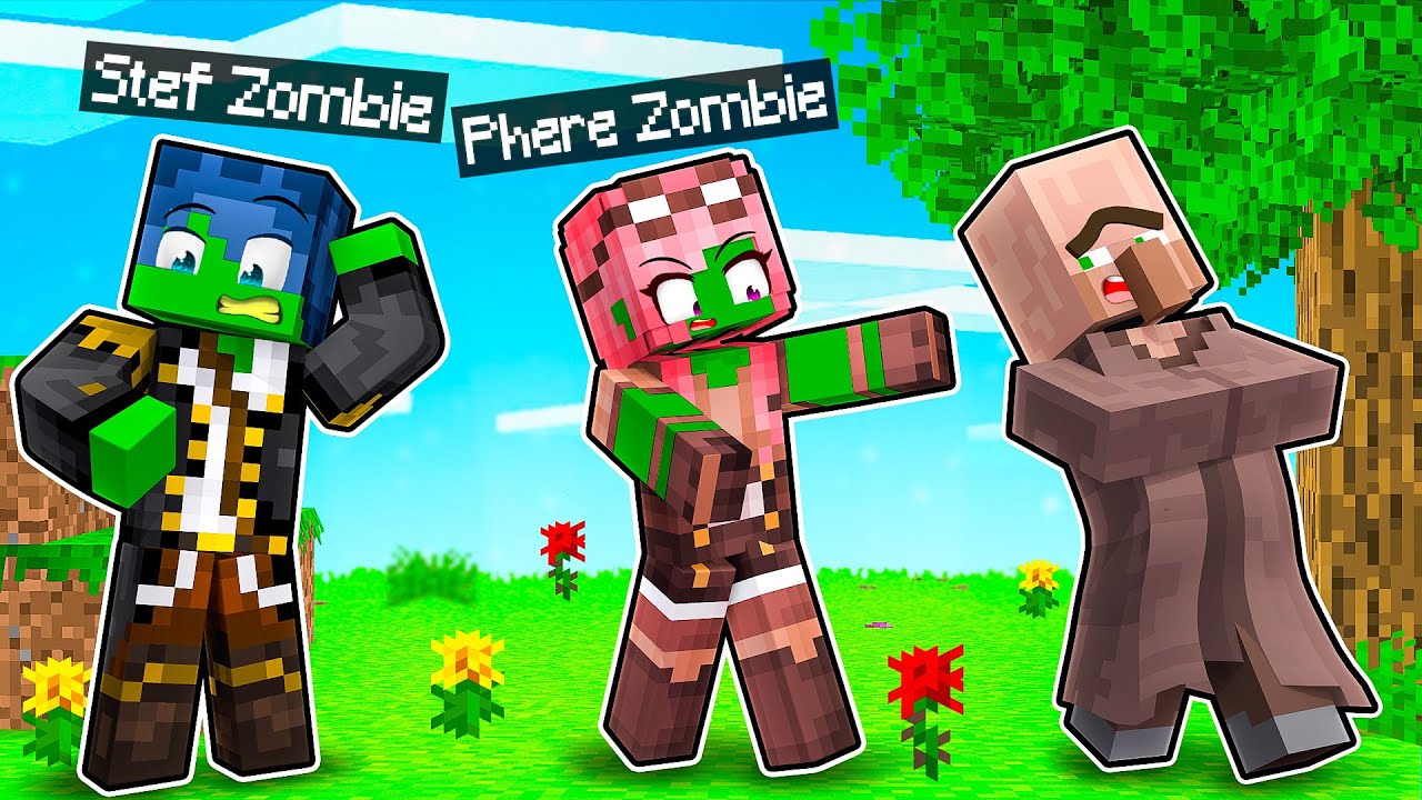 LA MIA VITA DA ZOMBIE PER 24 ORE! - MINECRAFT