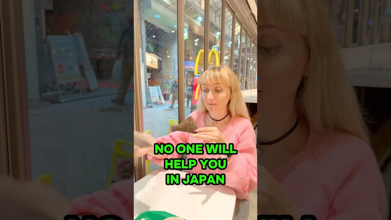 Why are Japanese afraid to help foreigners? #japan #tokyo #travel #shorts