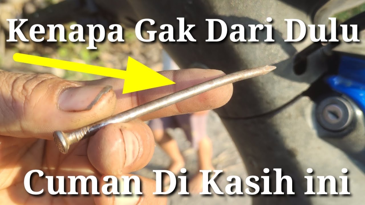 Di Tengah Sawah Kontak motor Hilang Teryata Cuman Di Kasih ini Motor Hidup lagi