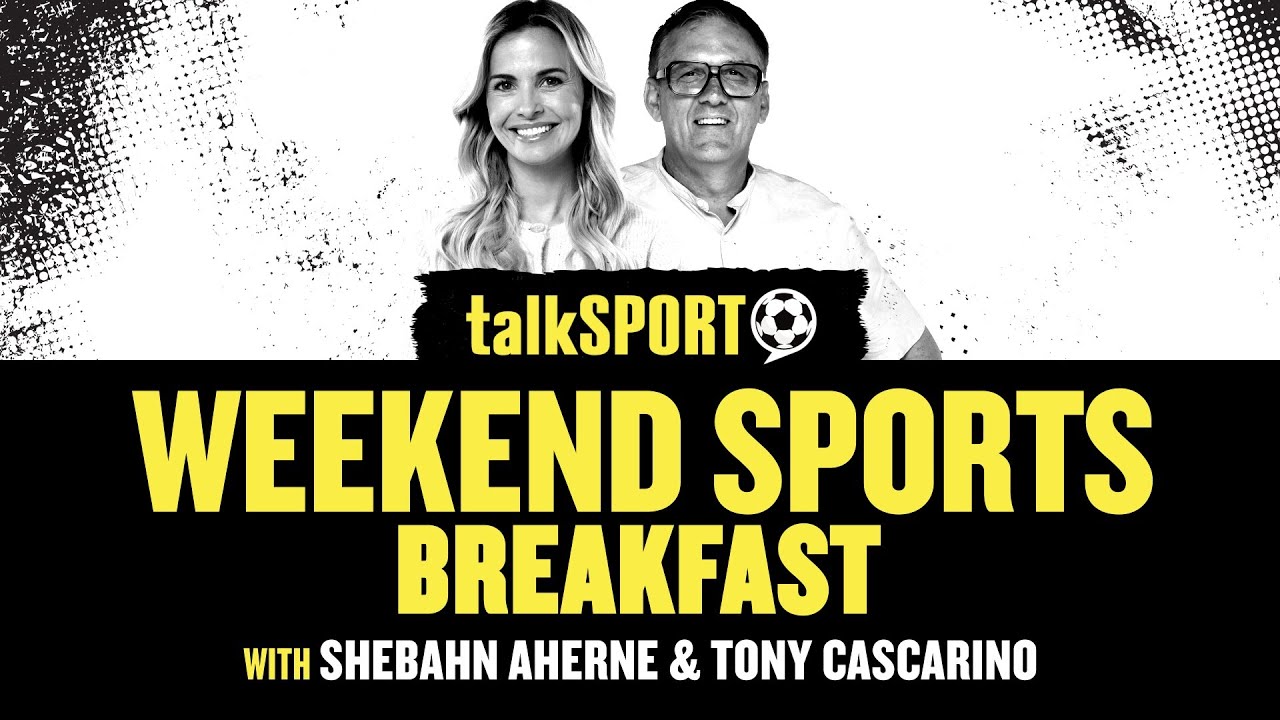 LIVE: Weekend Sports Breakfast with Shebahn Aherne & Tony Cascarino | 22-Mar-26