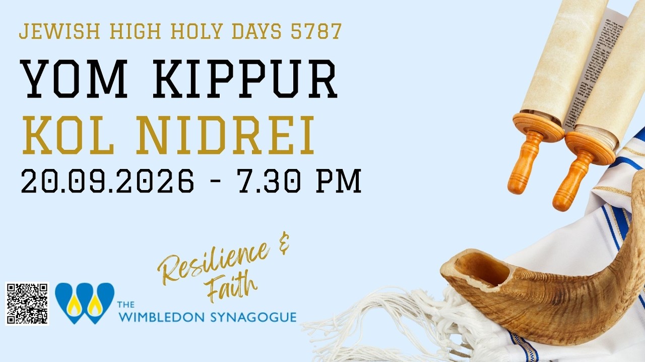 High Holy Days 5787 LIVE: Kol Nidrei Service (Yom Kippur) - 20.09.2026