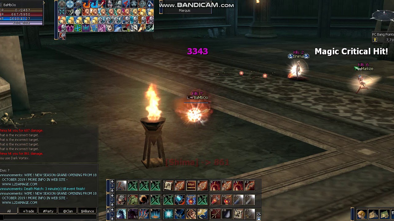 L2 Damage 2019 BaMbOo Funny DM :D