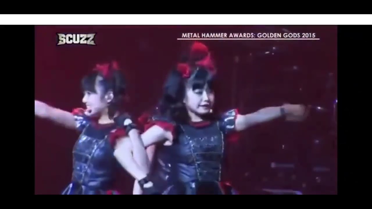 BABYMETAL (Feat Dragonforce ) Road of Resistance Live at Metal Hammer