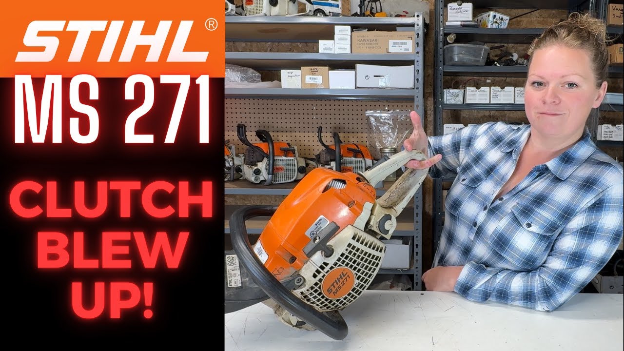 Stihl MS 271 Farm Boss Chainsaw -- BROKEN!  Let's Fix It!