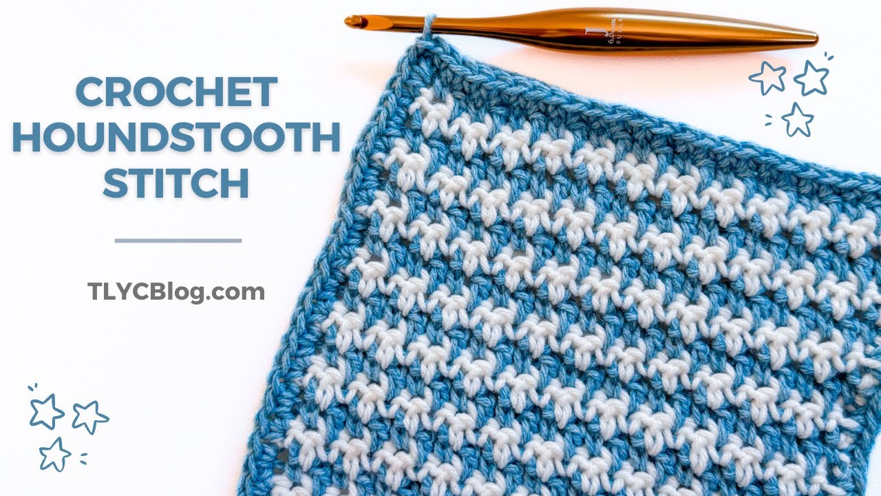 It's Not Dior - It's CROCHET! Learn the Timeless Houndstooth Stitch [Perfect for BLANKETS!]