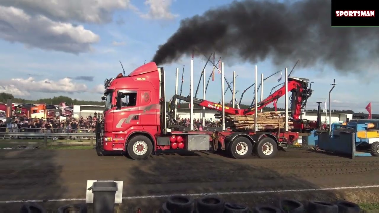Tieliikenne kuorma-autot / Teliveto - Truck pulling - Power Truck Show 2025