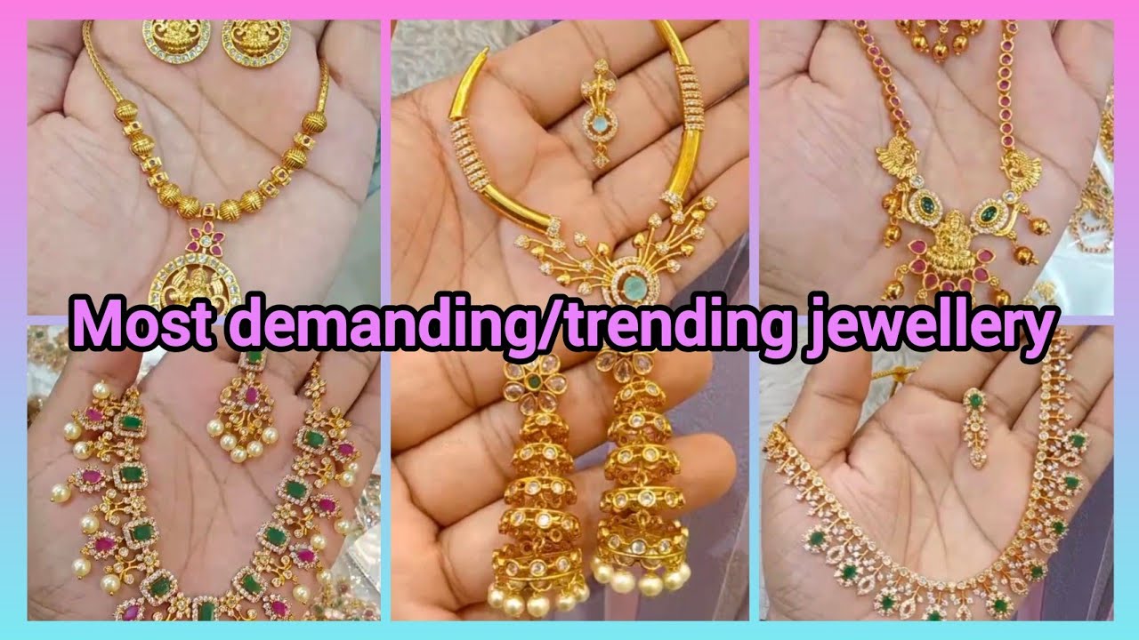 most demanding jewellery Restuked 🥳💫 trending ✨Jewellery order to wtsp9603687545 