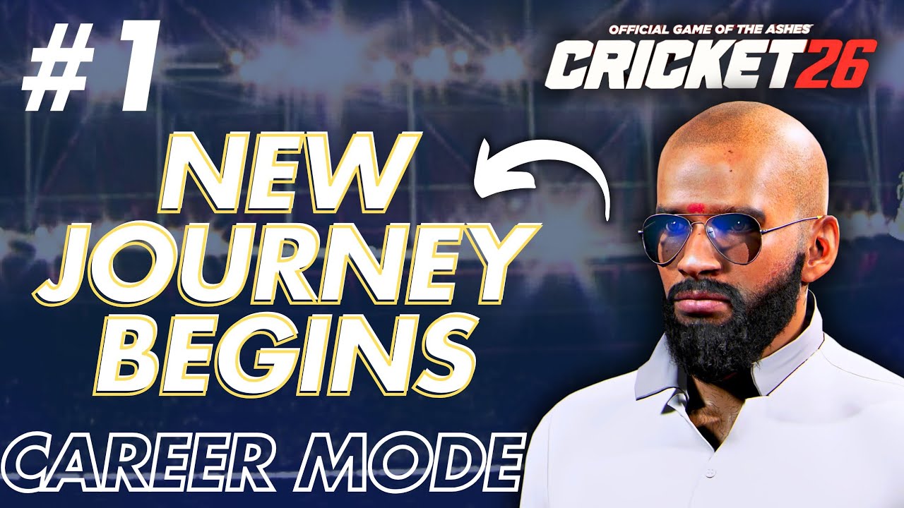 A Very SHAKY Start || Career Mode # 1 || CRICKET 26 ||