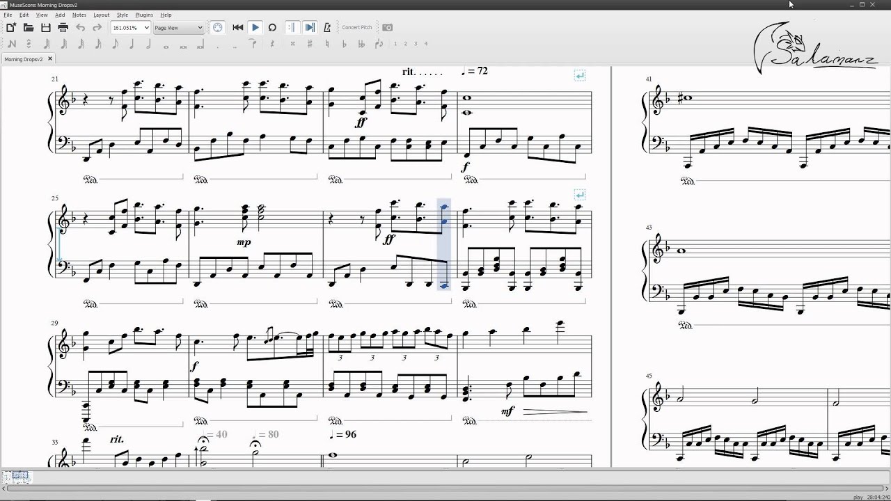 [Deemo] KIVA - Morning Drops (Piano Arrangement + Sheet Music Download)