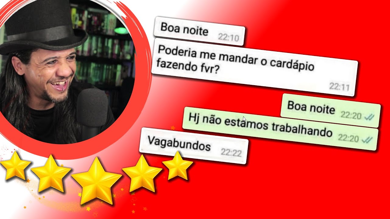 CONVERSAS DO IFOOD - SEM PACIÊNCIA IRMÃO