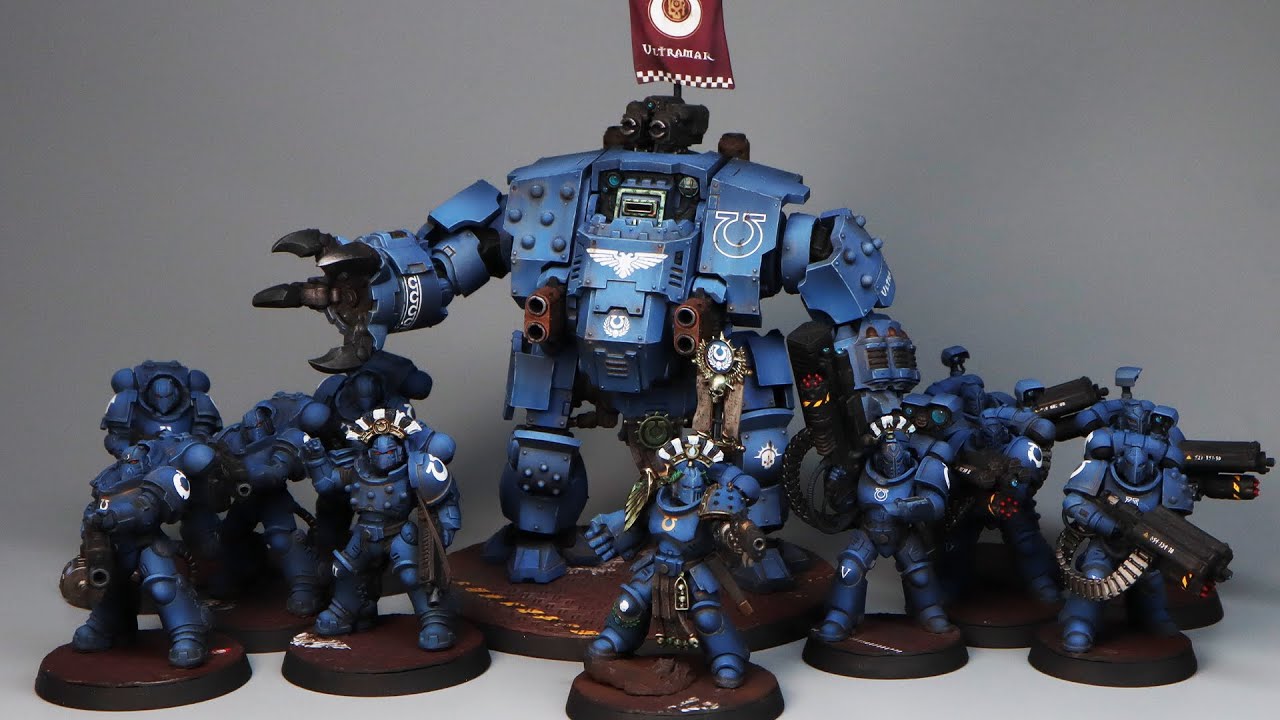 Painting an ULTRAMARINES ARMY | Space Marines | March For Macragge | WARHAMMER 40k |