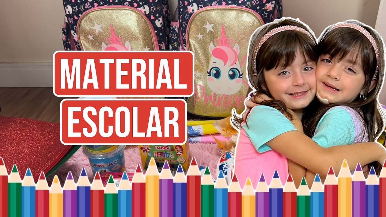 COMPRANDO O MATERIAL ESCOLAR DAS GÊMEAS | Jéssica e as Gêmeas