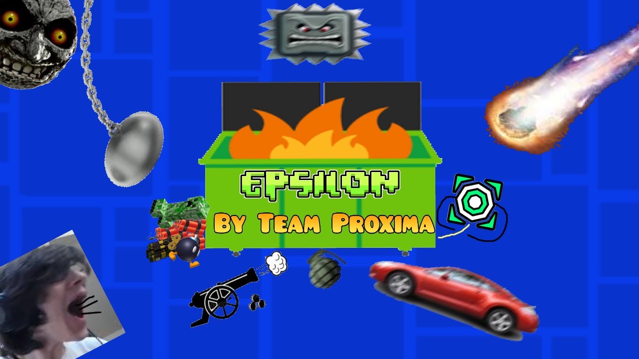 EPSILON (Extreme Demon) by TeamProxima | Geometry Dash
