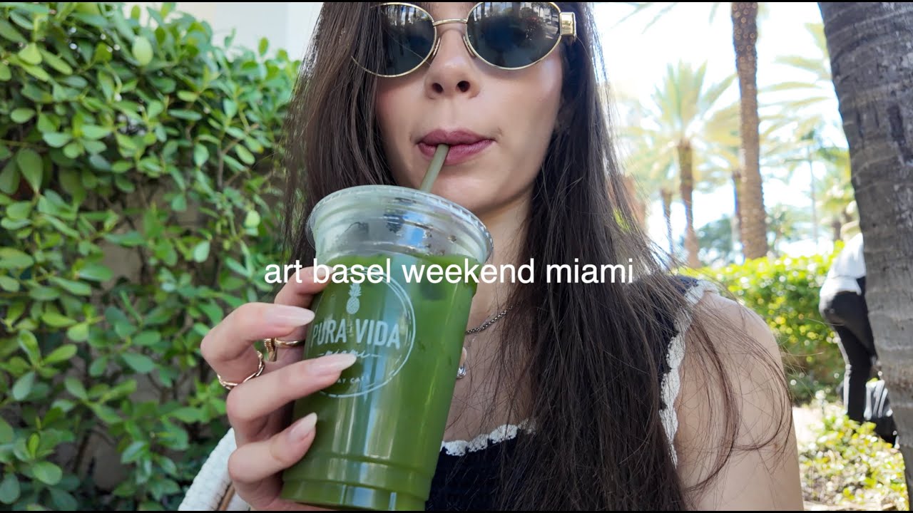 weekend in miami | art basel, central cee, friends, getting ready, going out, debrief