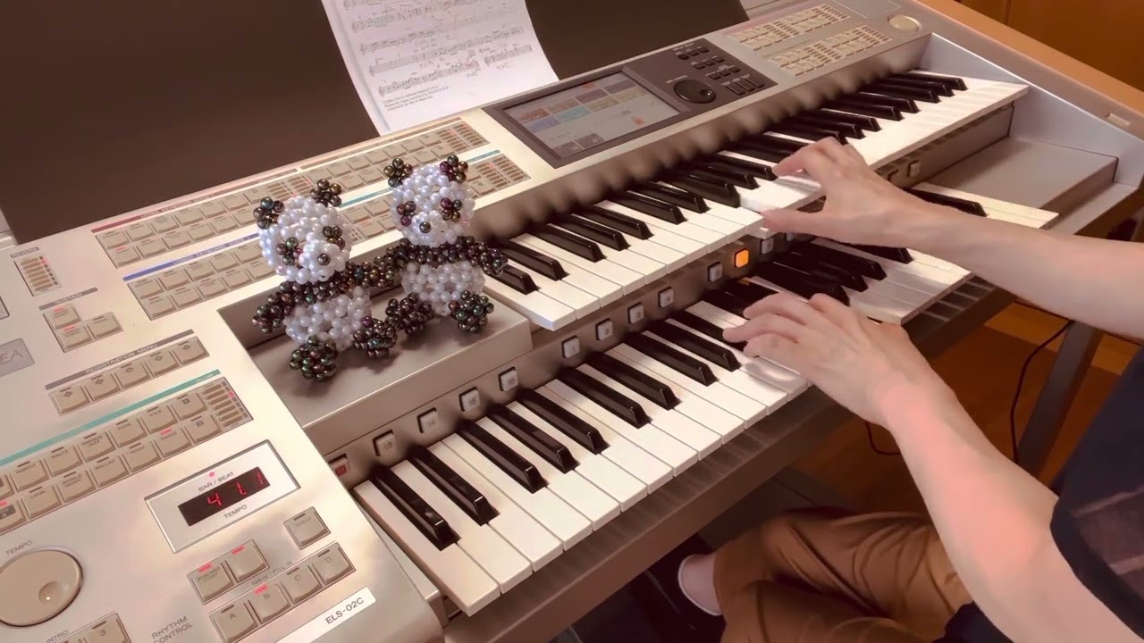 ♪ 雨音はショパンの調べ  ♪ I Like Chopin         エレクトーン演奏