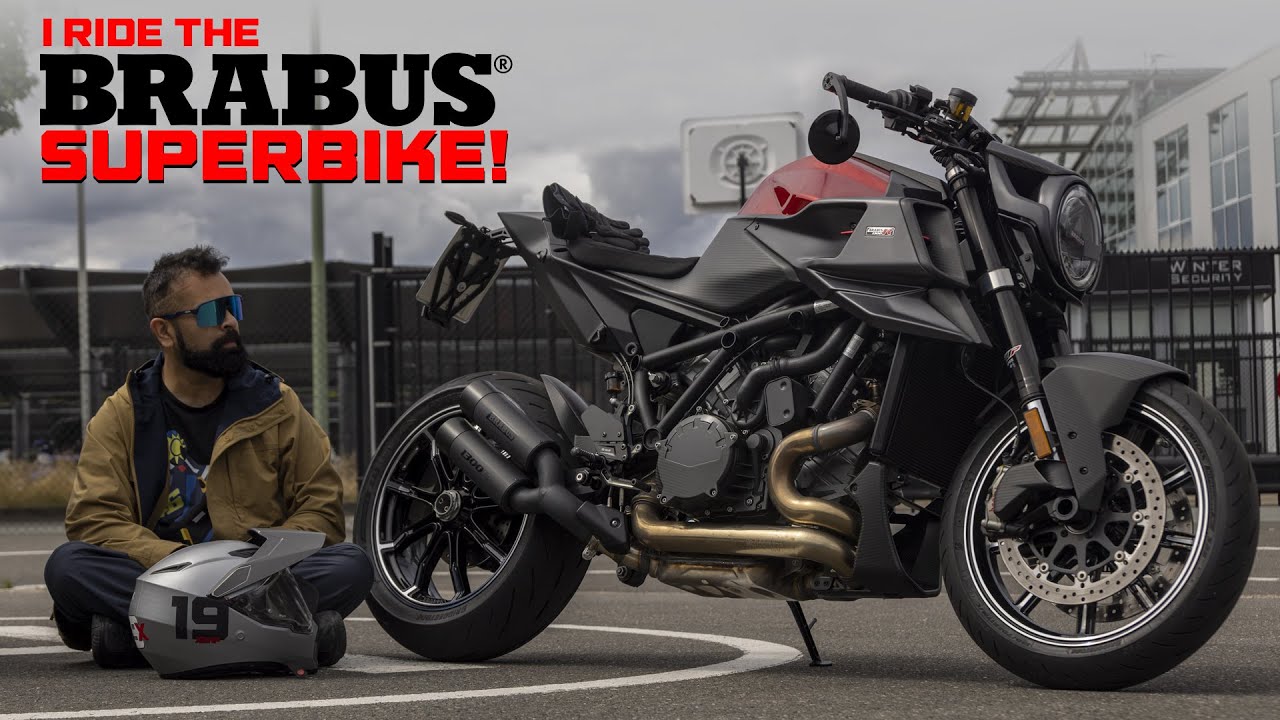 I ride the #BRABUS #Superbike, the #1300R!