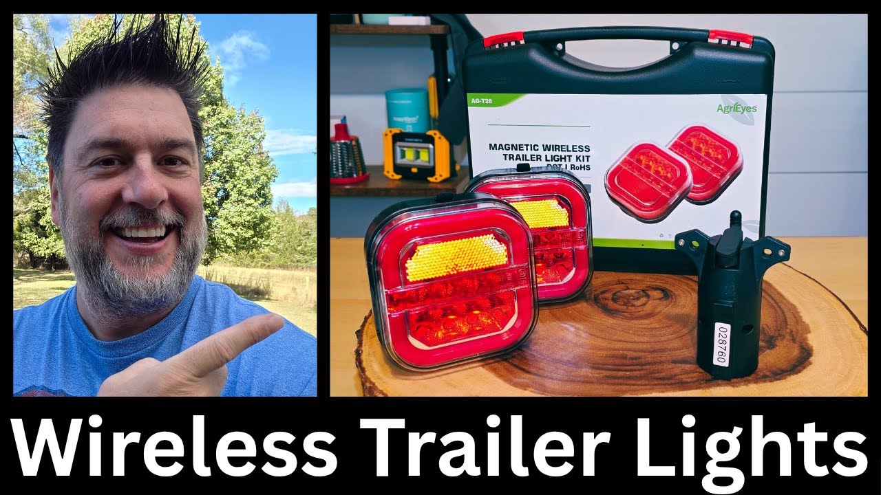 🚨 Magnetic Wireless Trailer Lights &ndash; Easy, Reliable, and Hassle-Free! 🚨