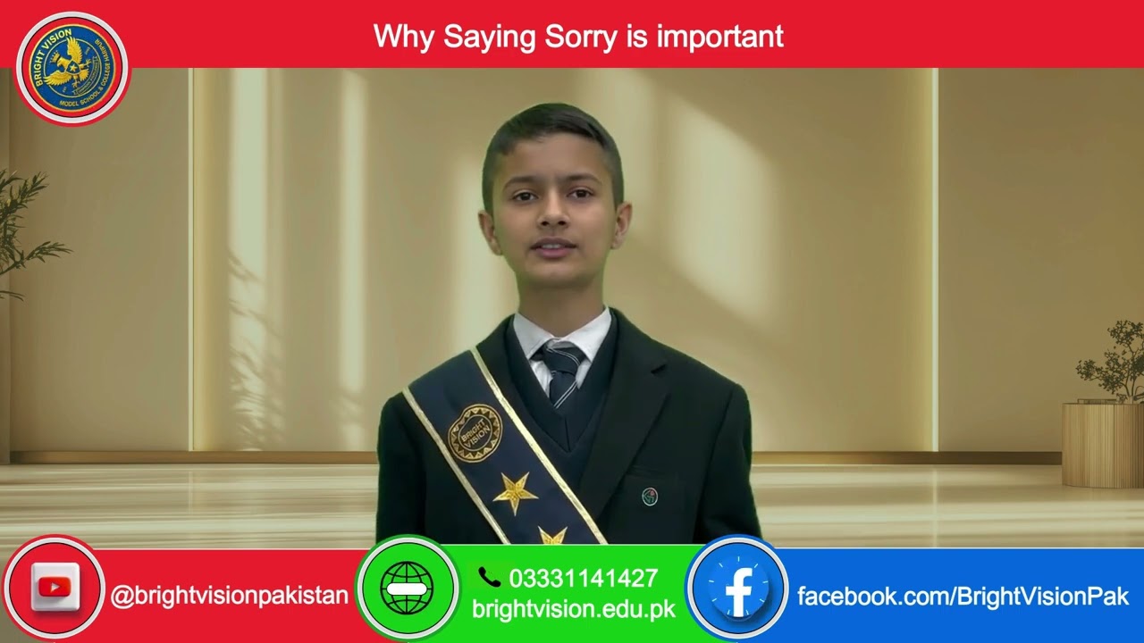 The Powerful of Saying Sorry