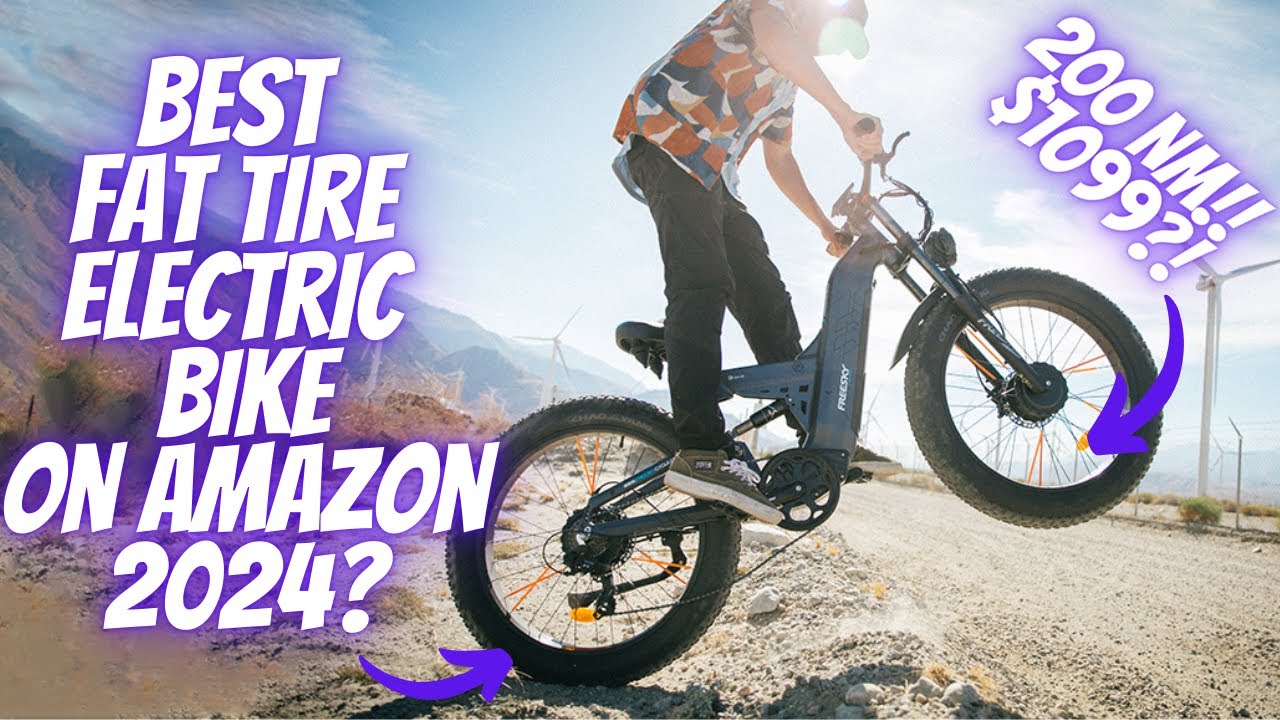 5 Best Fat Tire Electric Bikes On Amazon 2024!