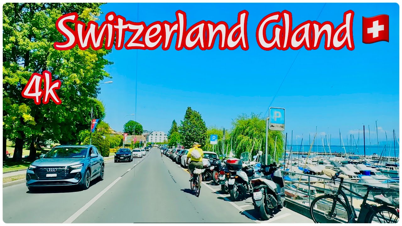 Driving in Switzerland | Go to AlDi Suisse Gland for shopping | Amazing road trip | RAC#100#