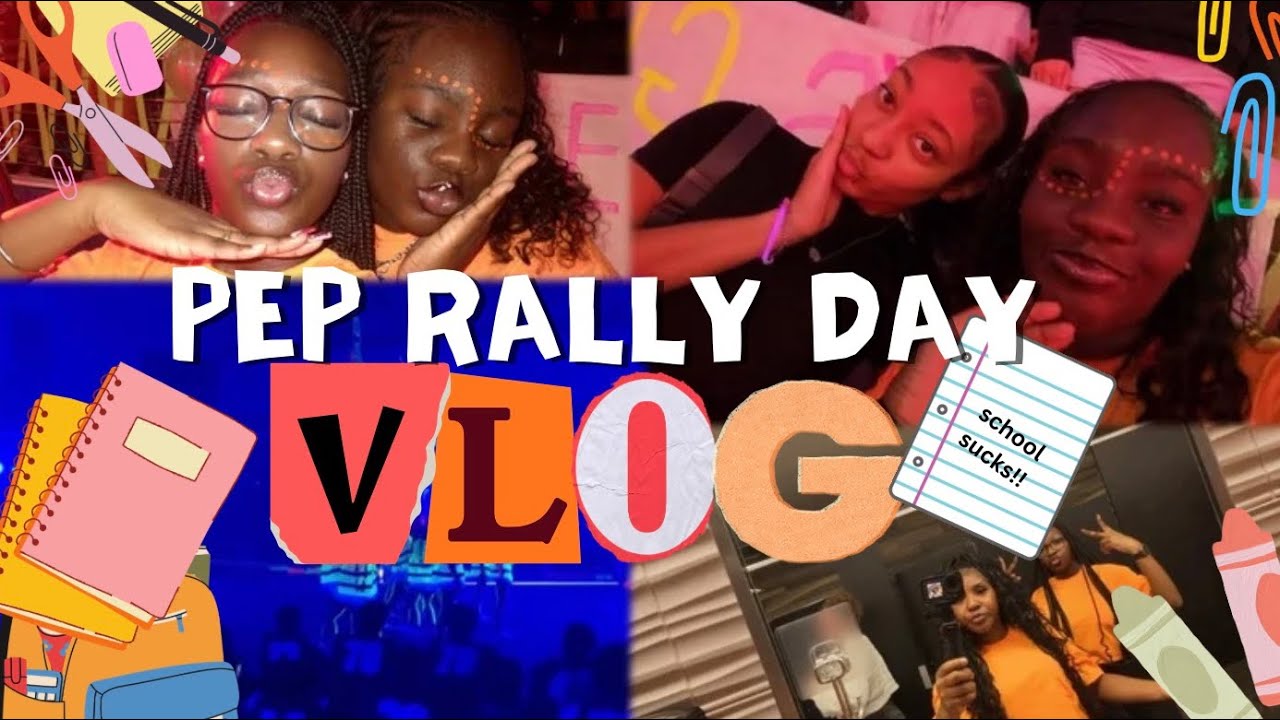 PEP RALLY DAY🍁🍂 ft. Friends | Food | Fun | more…