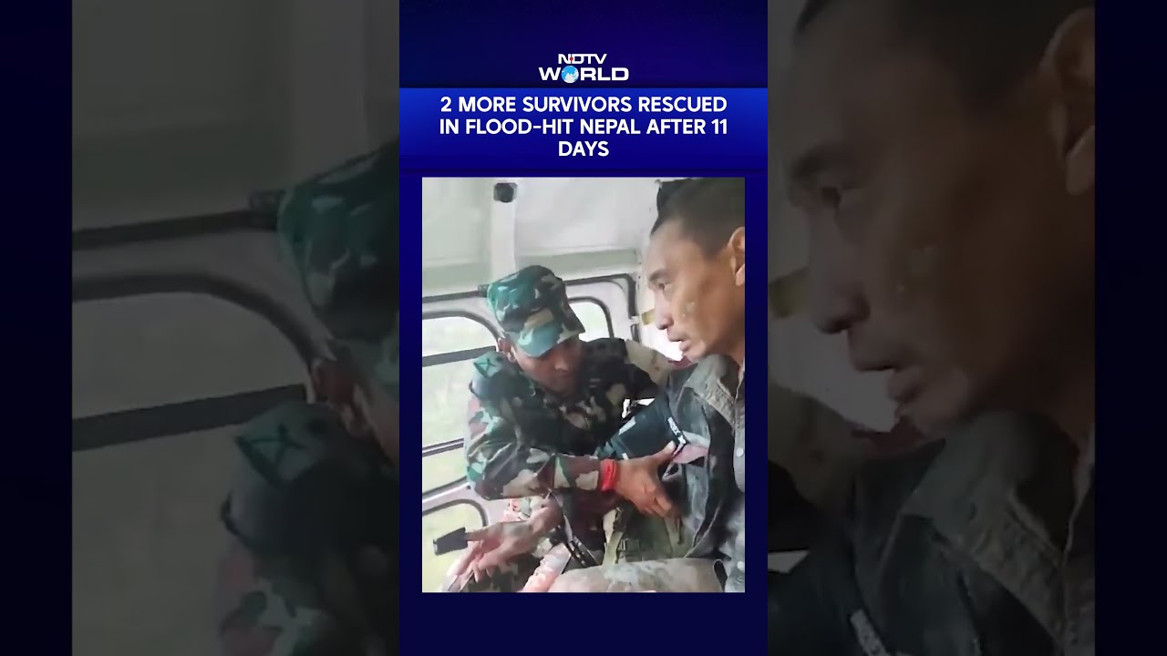Nepal Floods Rescue | 2 More Survivors Rescued In Flood-Hit Nepal After 11 Days
