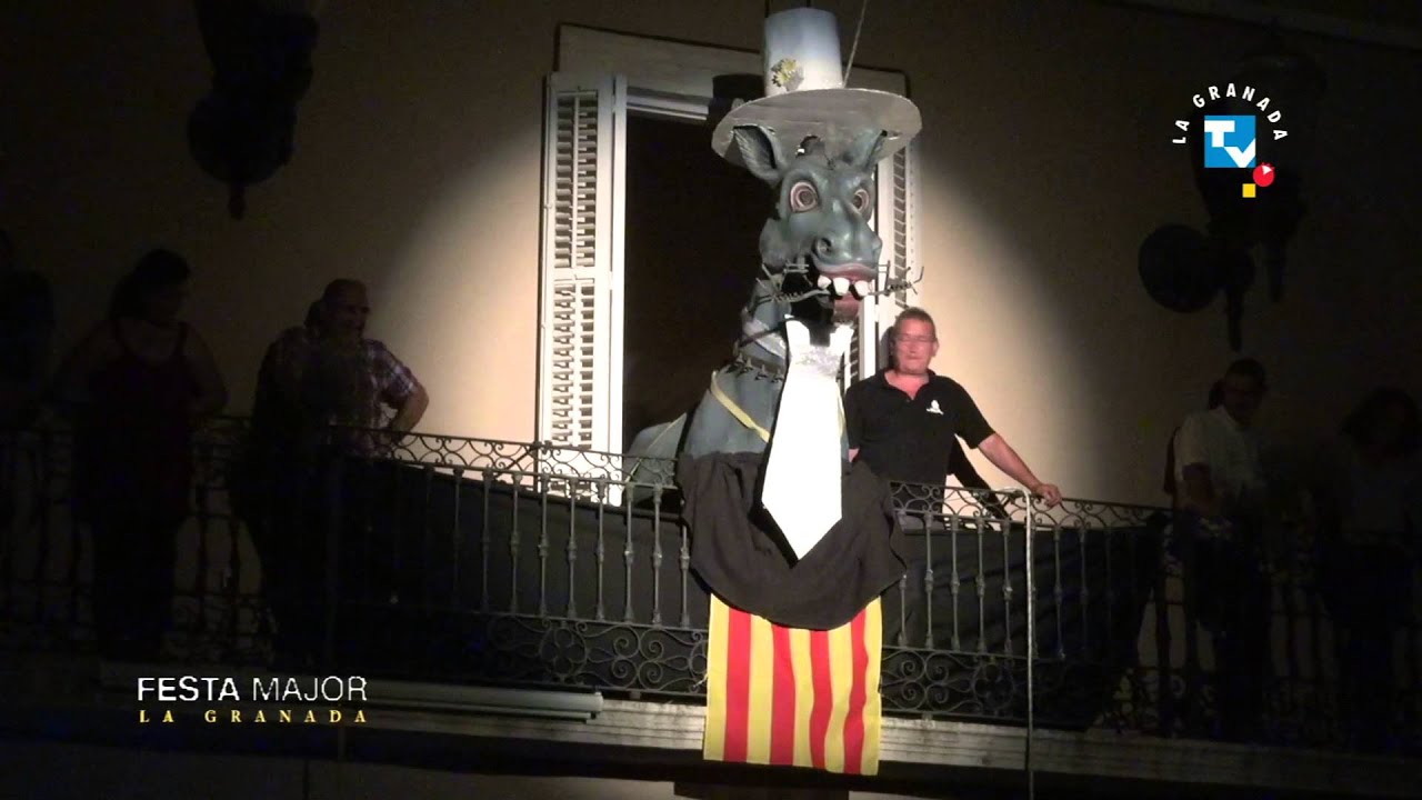 Festa Major 2015 - Pregó a càrrec del Ruc de la Granada