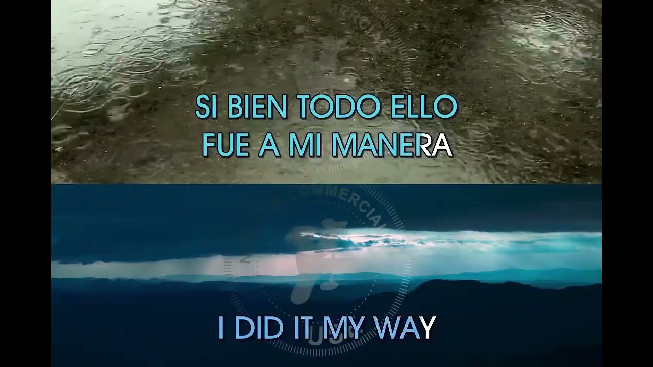 Karaoke my way & a mi manera bilinguë