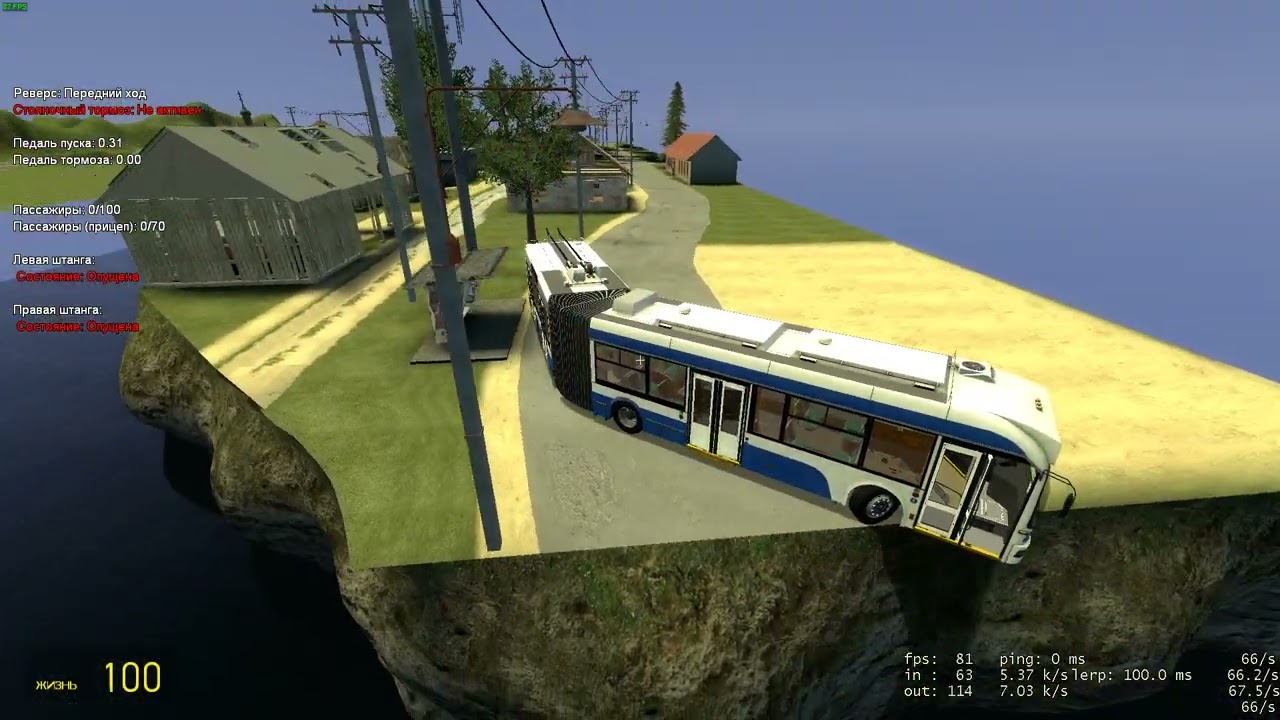 [GMOD] Вторая поездка по новой Russia CSGP NVKZ Remaked
