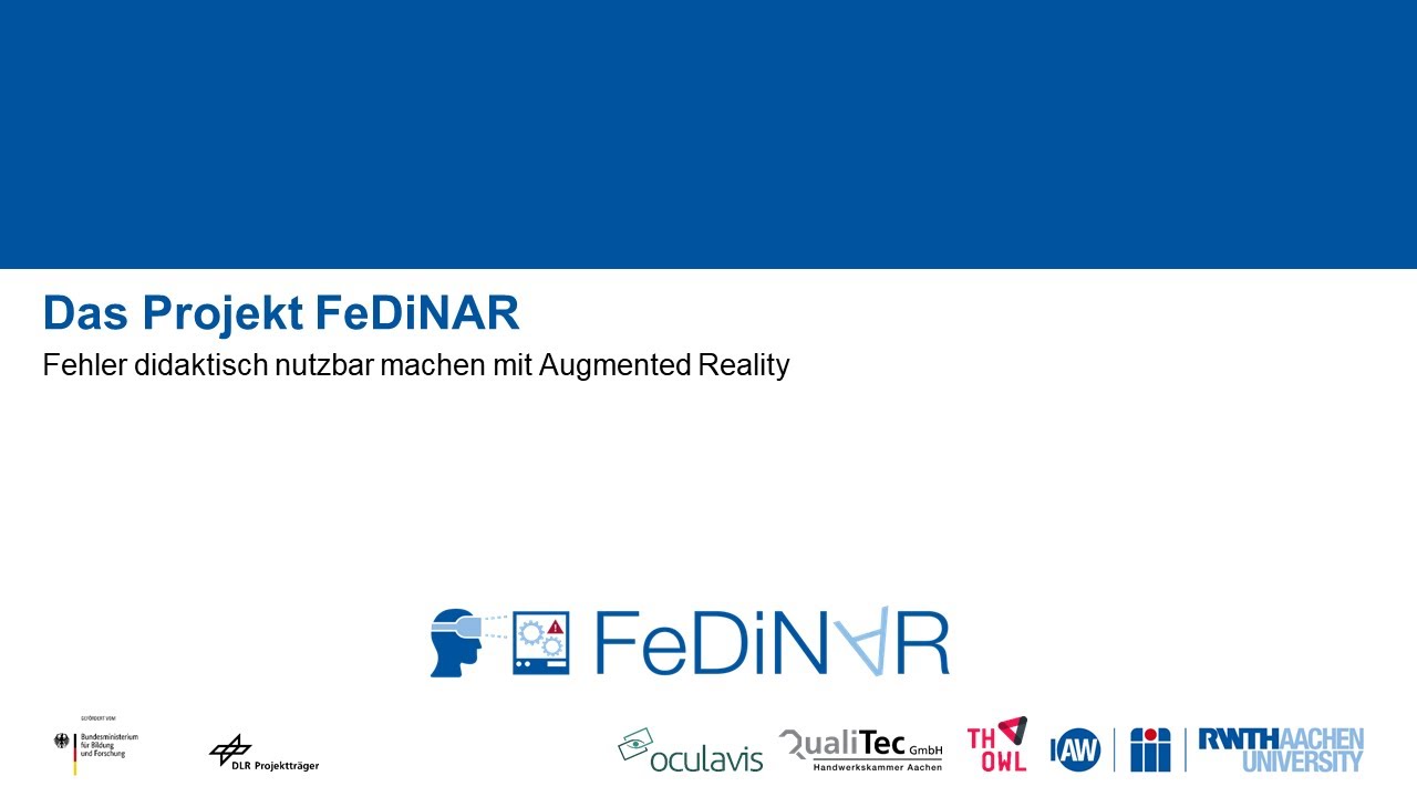 FeDiNAR: Lernen anhand von Fehlern beim R&uuml;sten einer CNC-Drehmaschine