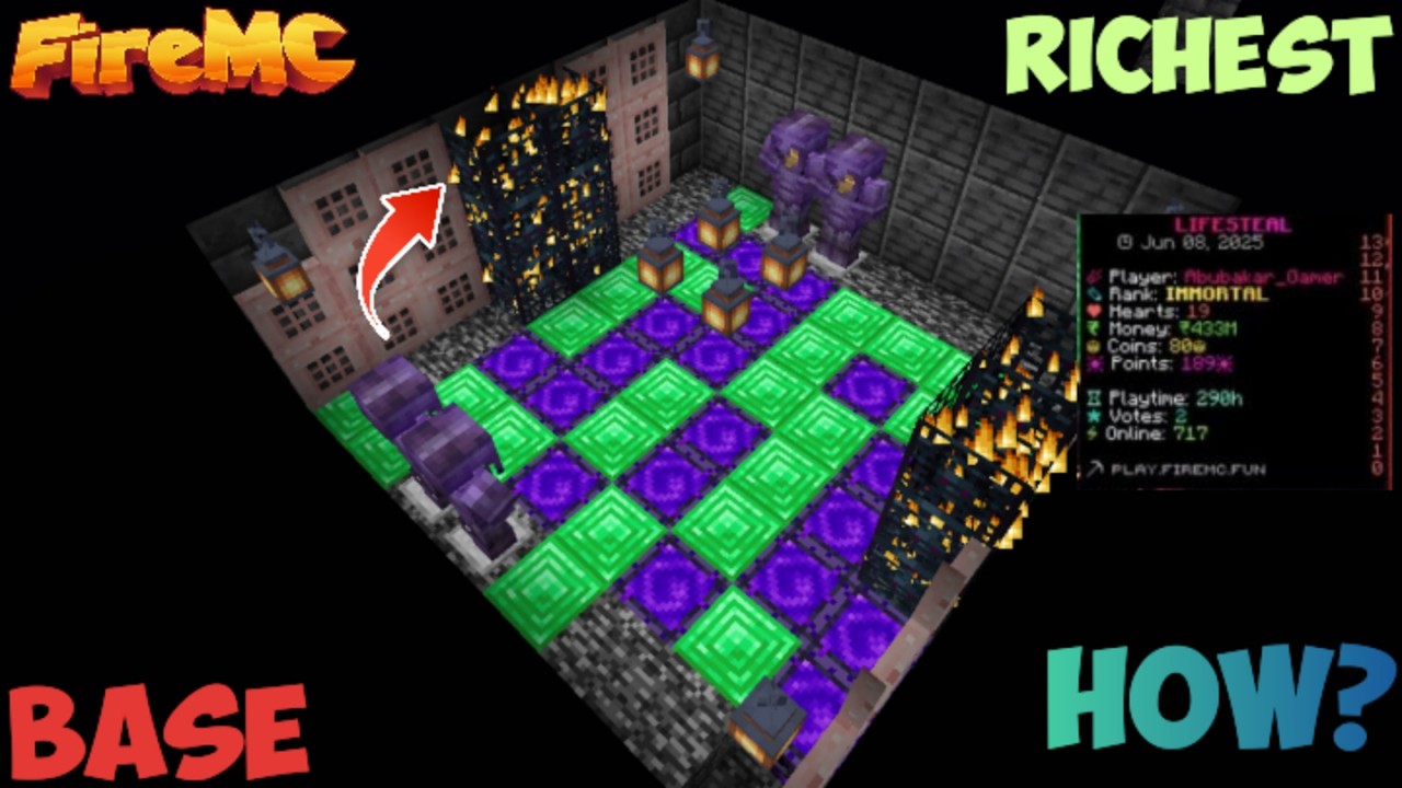 How I Raid Most Richest Base In FireMC @PSD1