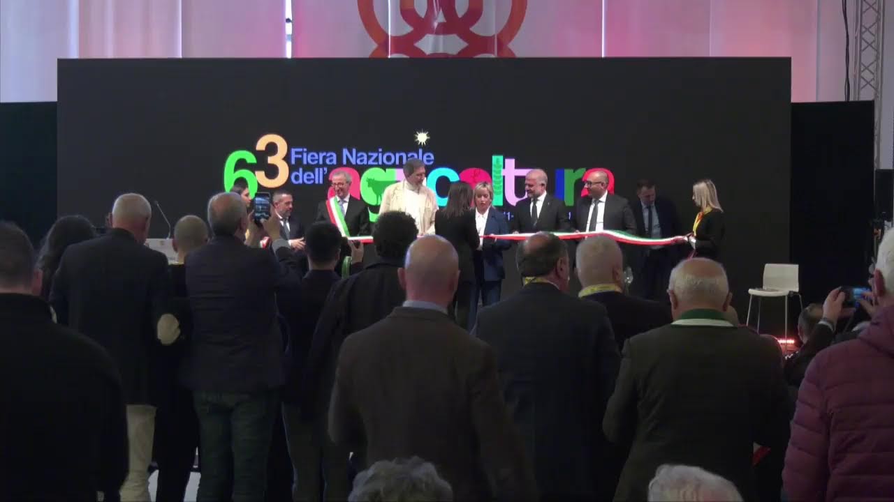 In diretta da Lanciano l'inaugurazione della 63° Fiera Nazionale dell'Agricoltura