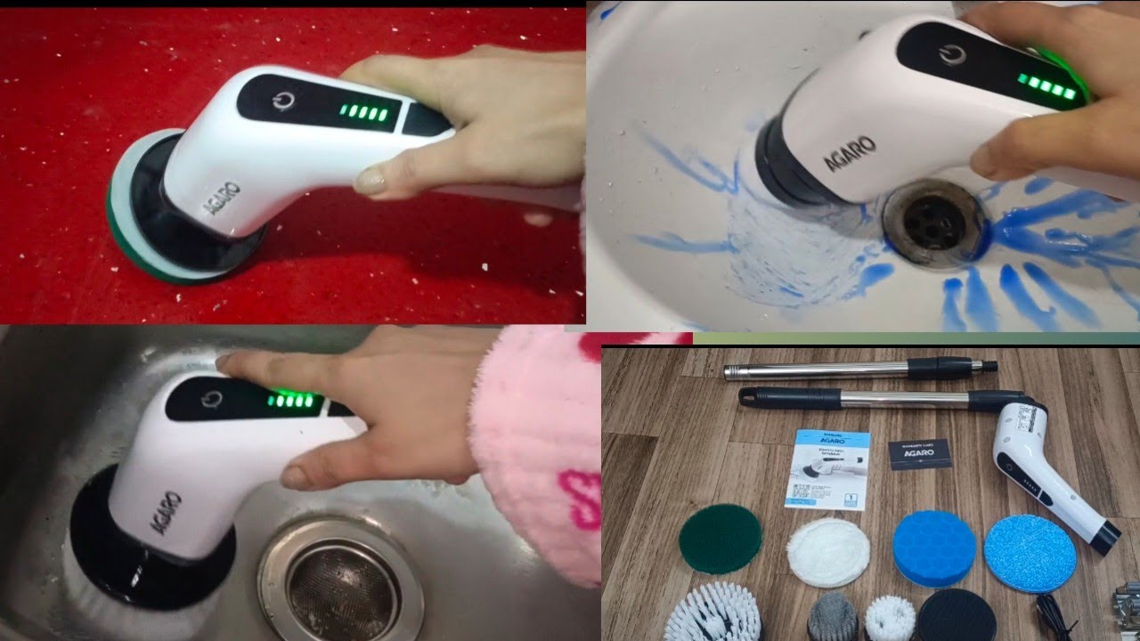 AGARO Royal Electric Spin Scrubber Review with Full Demo
