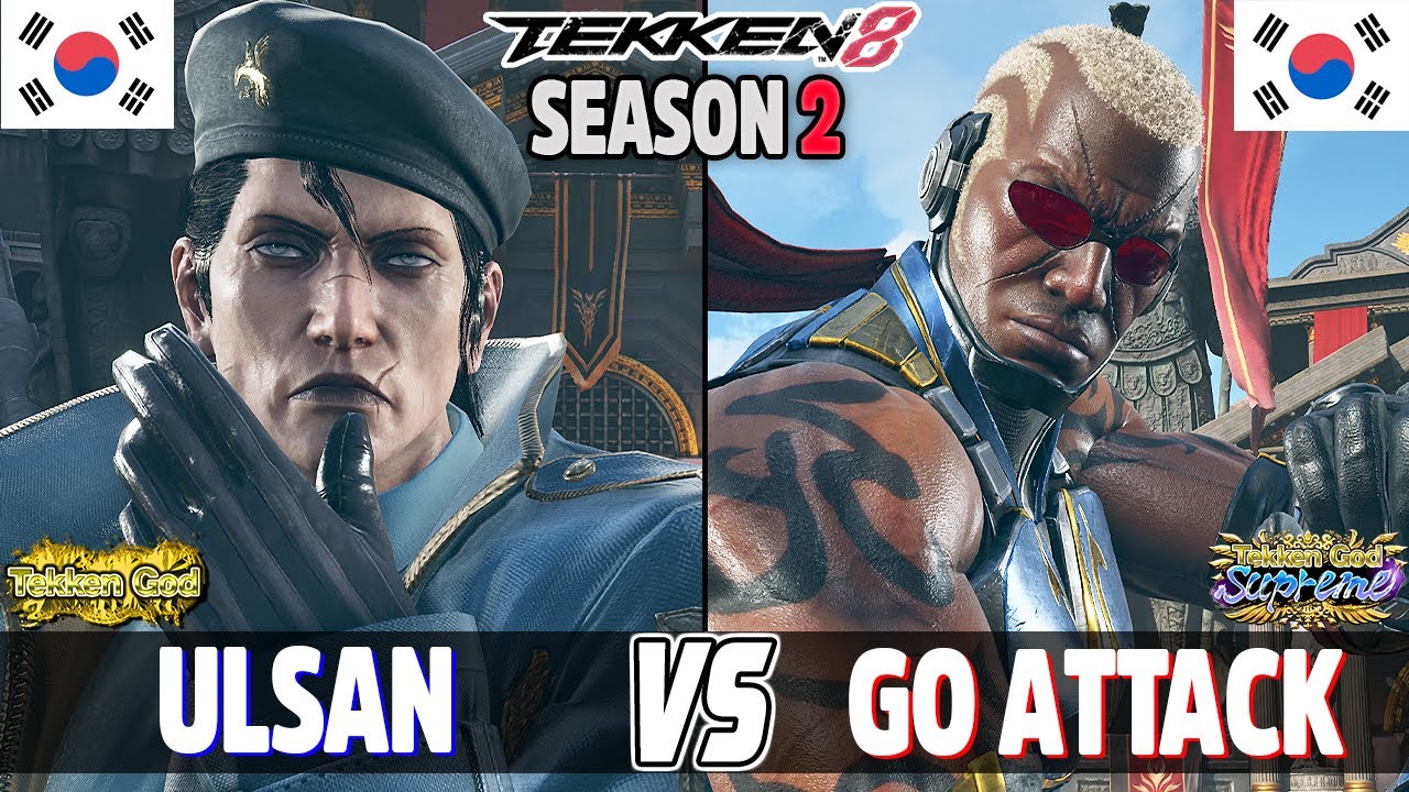 Tekken 8  ▰  ULSAN (Dragunov) Vs GO ATTACK (Raven) ▰ Ranked Matches!