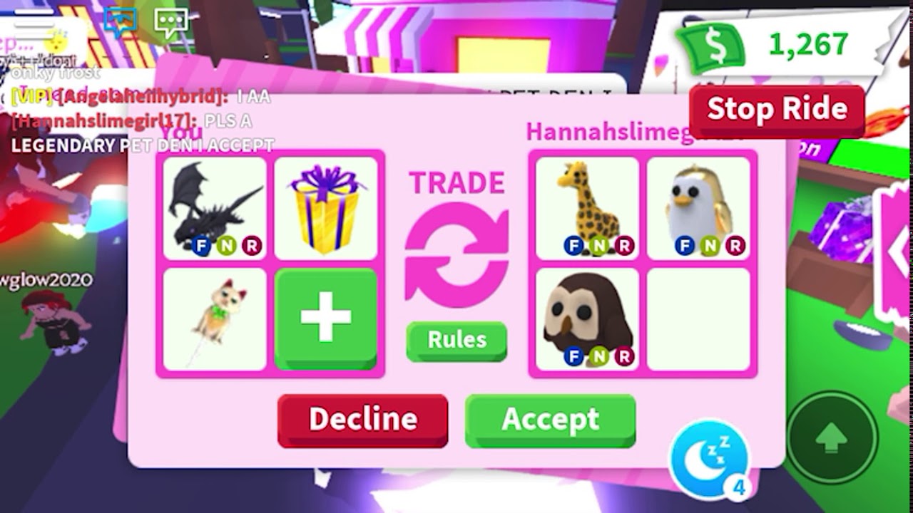 TRADING NEON SHADOW DRAGON FOR NEON OWL NEON GOLDEN PENGUIN NEON GIRAFFE MUST WATCH😱💙