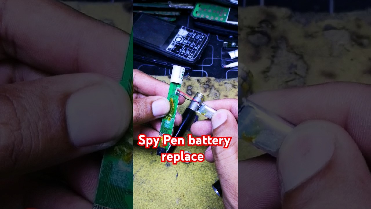 spy pen hidden camera battery replace #spy #hiddencam