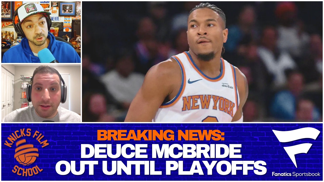 DEUCE OUT UNTIL PLAYOFFS?! | Miles McBride Injury Reaction (feat. Fred Katz of The Athletic)