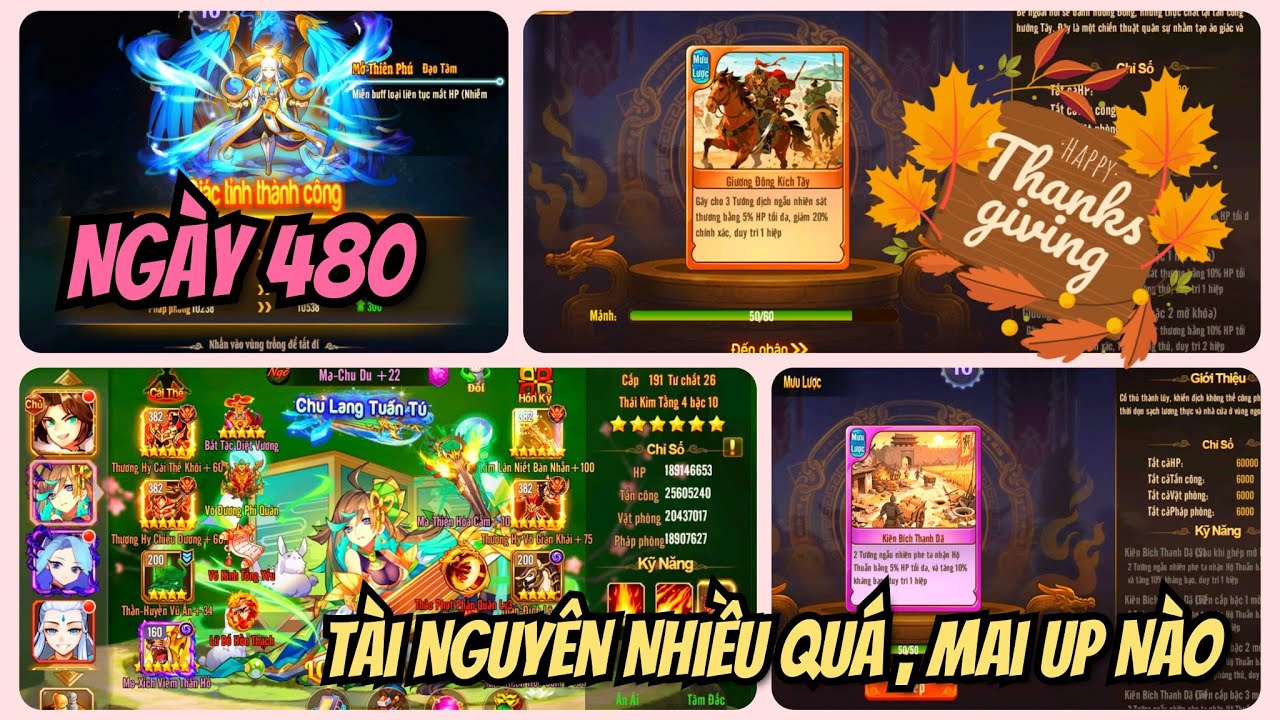 OMG 3Q  Ngày 480 Nay Mới Giác Tinh Chân Thủy Kính , Cả Đóng Tài Nguyên Chờ Đấu Bang Up