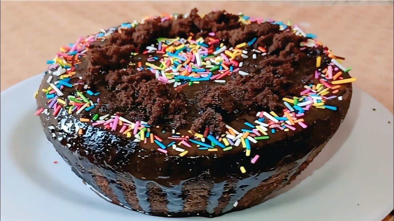 Chocolate Cake Recipe Without Oven ||  Easy & Tasty Chocolate Cake Recipe At Home 