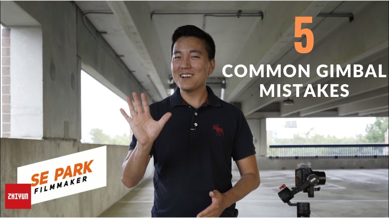 ZHIYUN TUTORIALS | 5 Common GIMBAL MISTAKES You Could Be Making