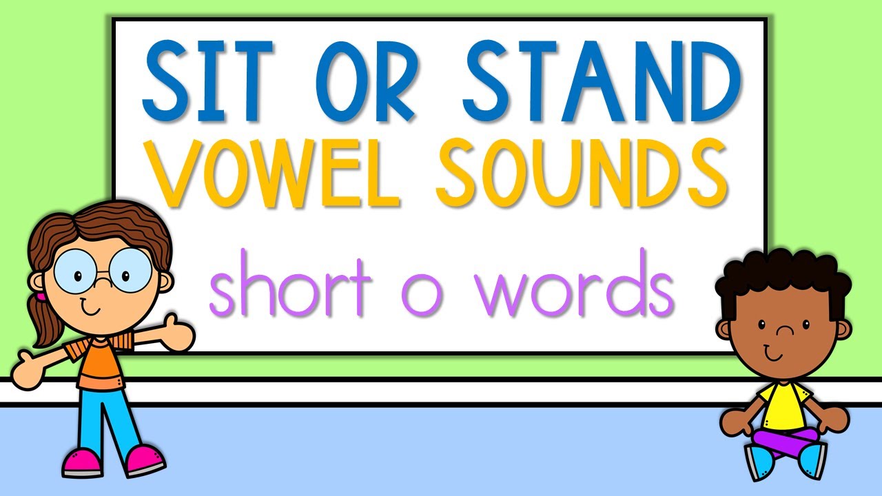 Sit or Stand Short O Words - Brain Break & Movement Video