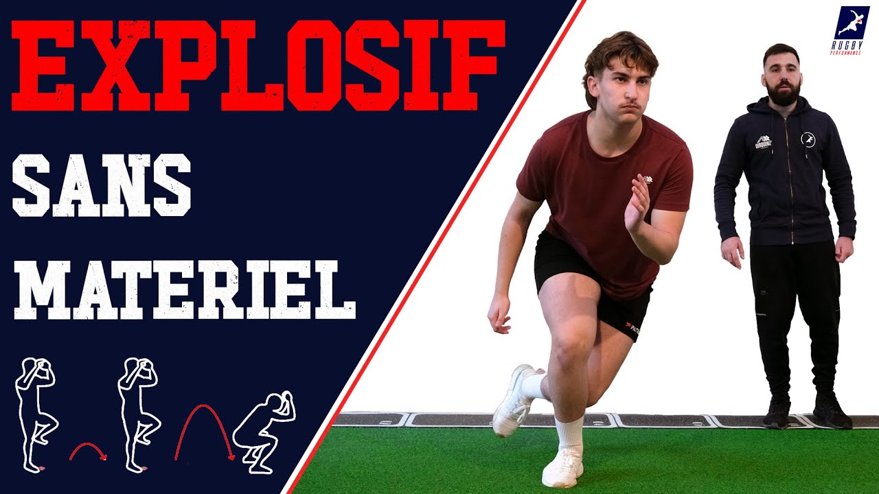 🏉 [RUGBY] 💥 COMMENT DEVENIR EXPLOSIF SANS MATERIEL ?