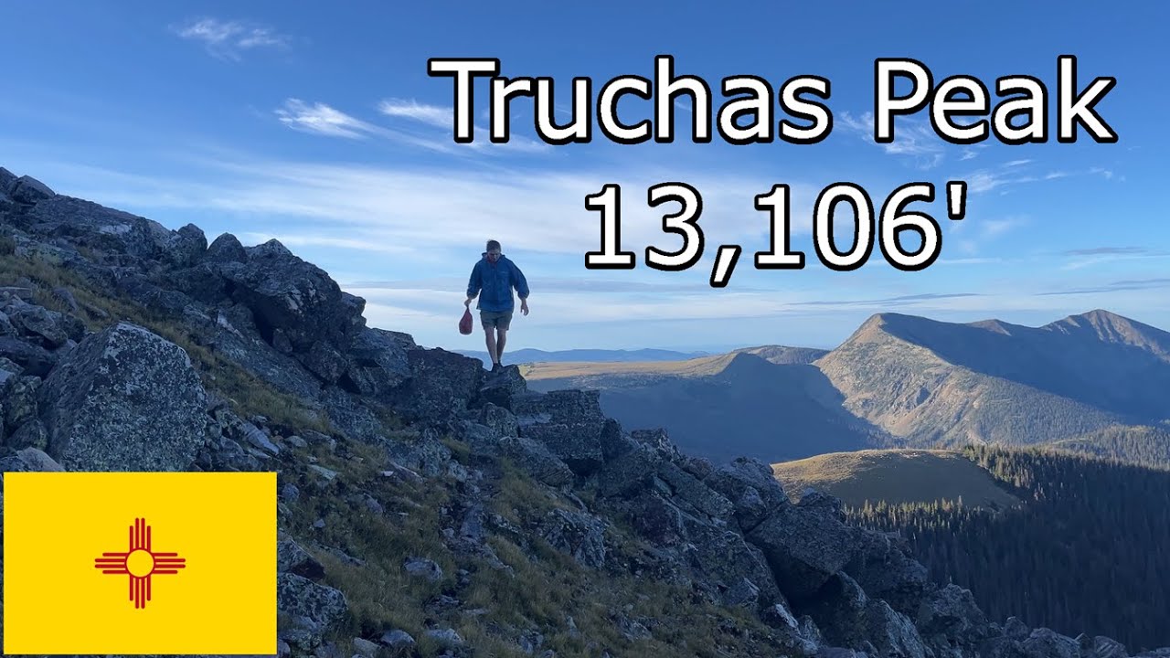 TRUCHAS PEAK | Backpacking the Pecos Wilderness w/ @CameronHall88 | Beatty Cabin, Trailriders Wall